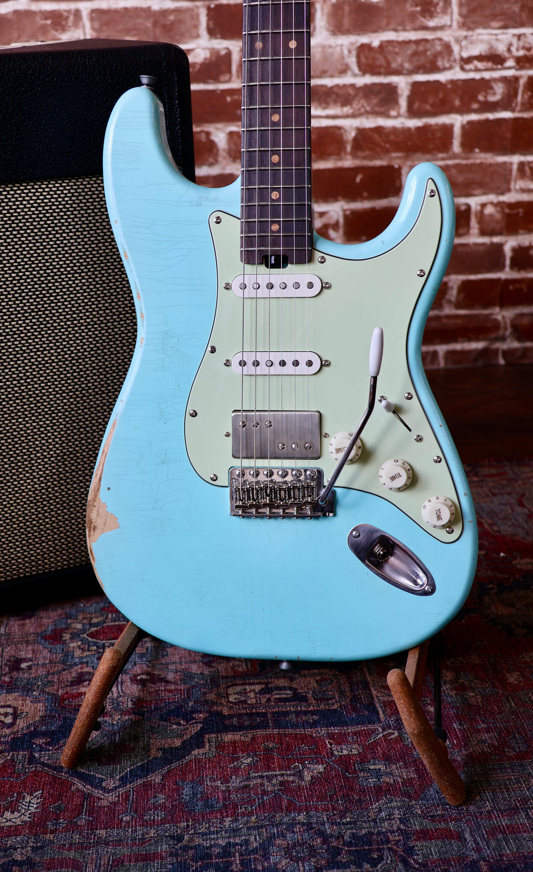 Sondelli Classic S -Daphne Blue Light Relic. NEW (Authorized Dealer) by Sondelli