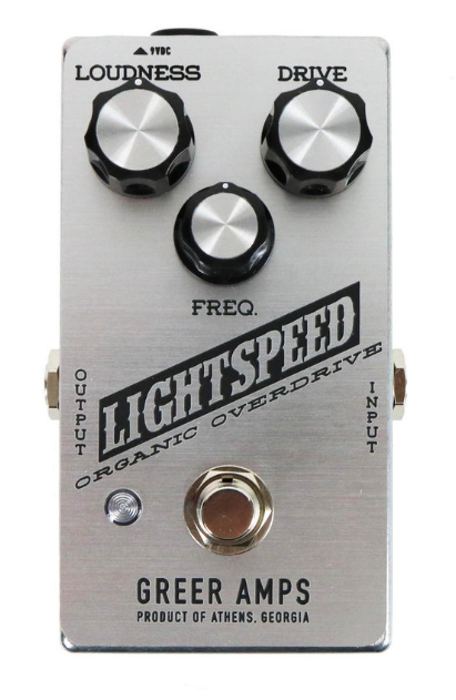 Greer Amps Lightspeed Organic Overdrive-Grey(Authorized Dealer) by Greer Amps