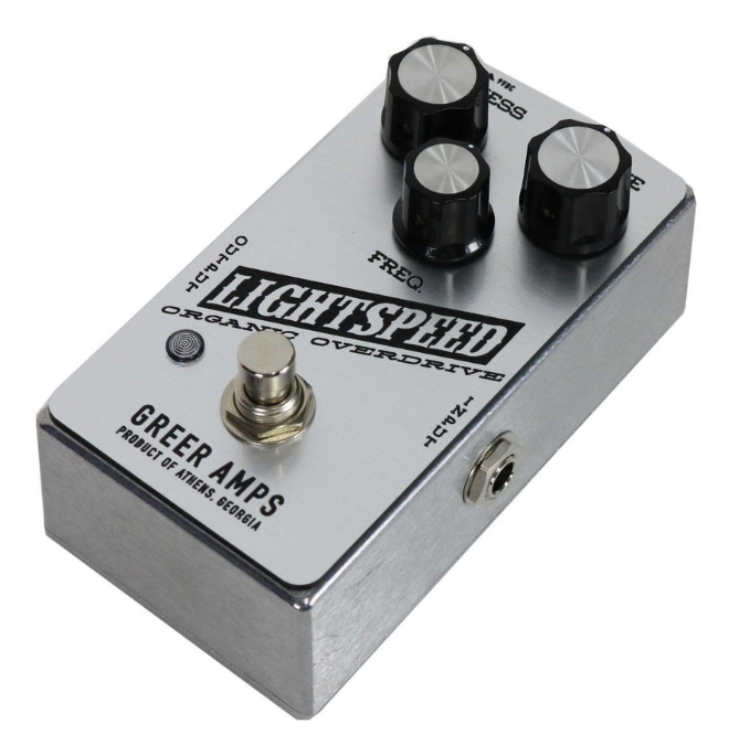 Greer Amps Lightspeed Organic Overdrive-Grey(Authorized Dealer) by Greer Amps