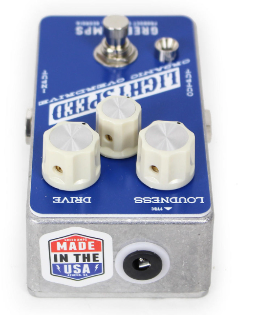 Greer Amps Lightspeed Organic Overdrive-Blue(Authorized Dealer) by Greer Amps
