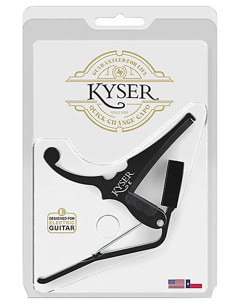 Kyser Quick-Change Capo for Electric Guitar by Kyser