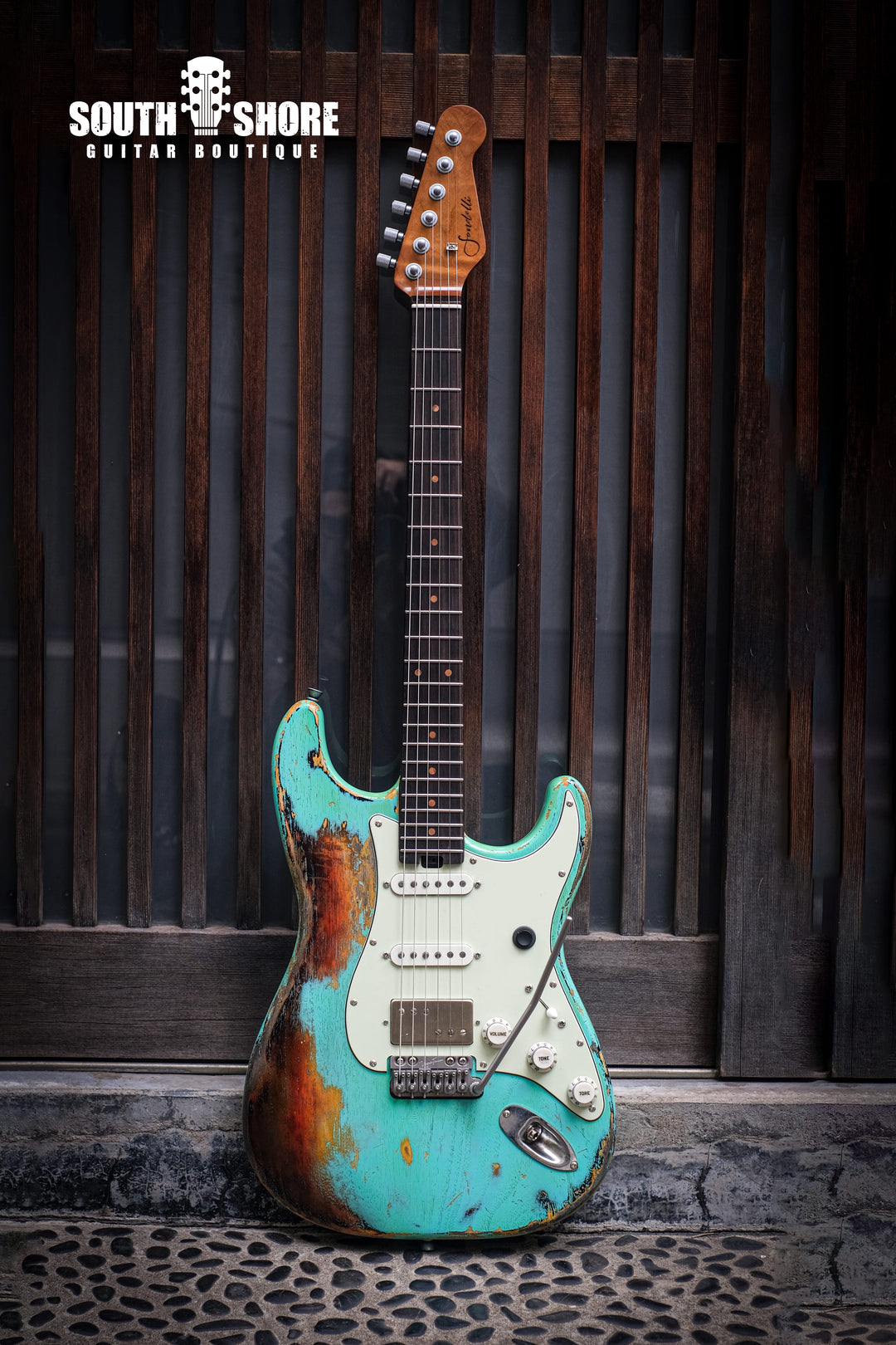 Sondelli Super Classic Mod - Seafoam Green. NEW (Authorized Dealer) by South Shore Guitar Boutique