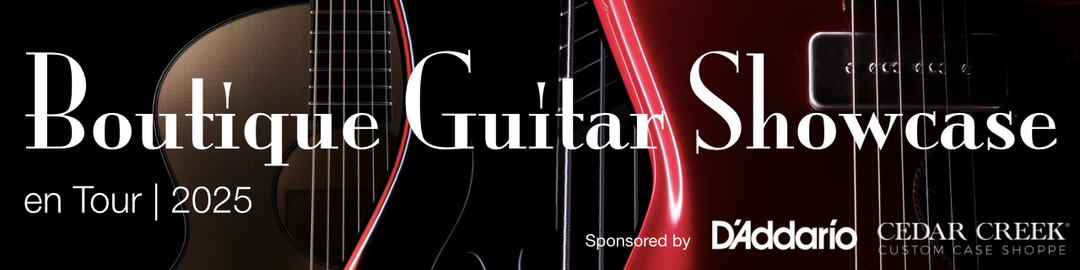 Boutique Guitar Showcase en Tour 2025