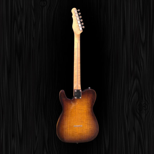 CP Thornton Thinline Classic II-European Fiddleback Ash-Tobacco Burst (Authorized Dealer) by CP Thornton