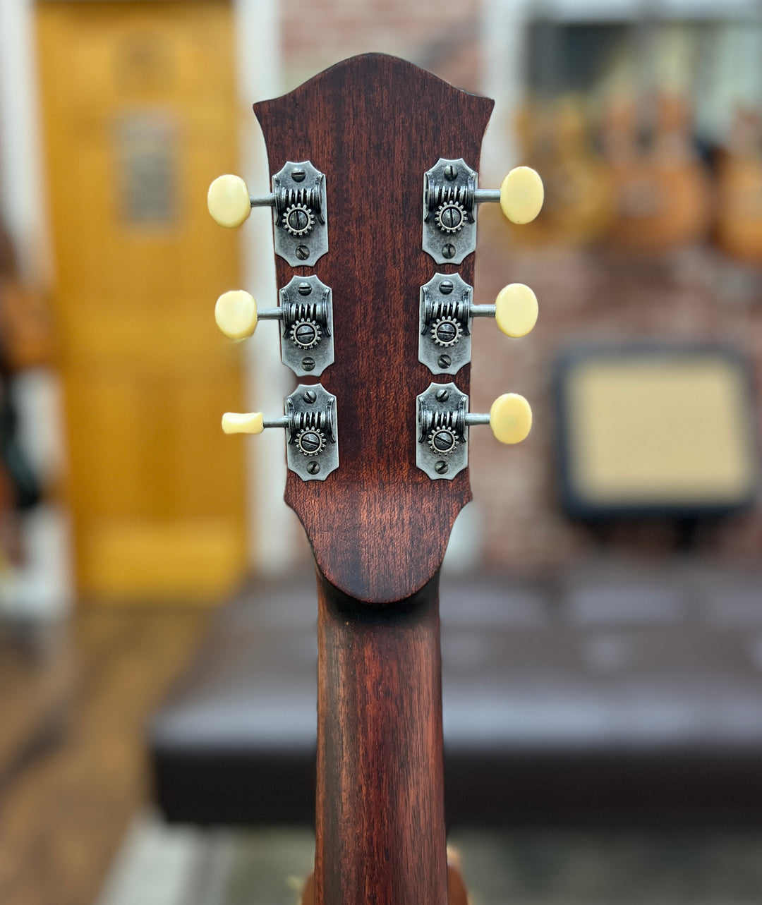 Wide Sky Guitars Junior 2021 - Mahogany / Natural w/ Curtis Novak P-90