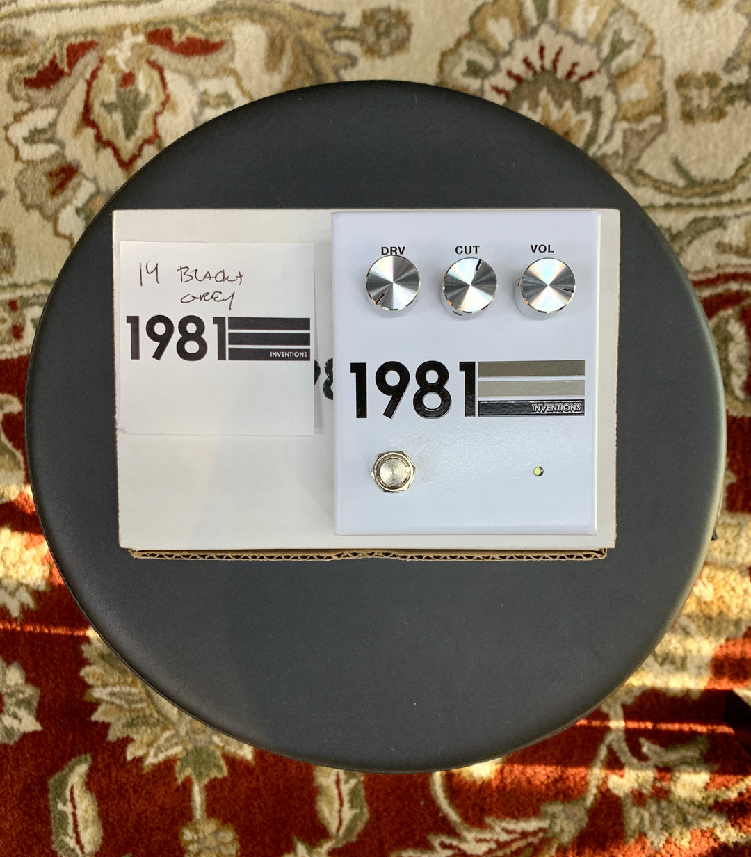 1981 Inventions DRV Overdrive 2020s Black/Grey New (Authorized Dealer)