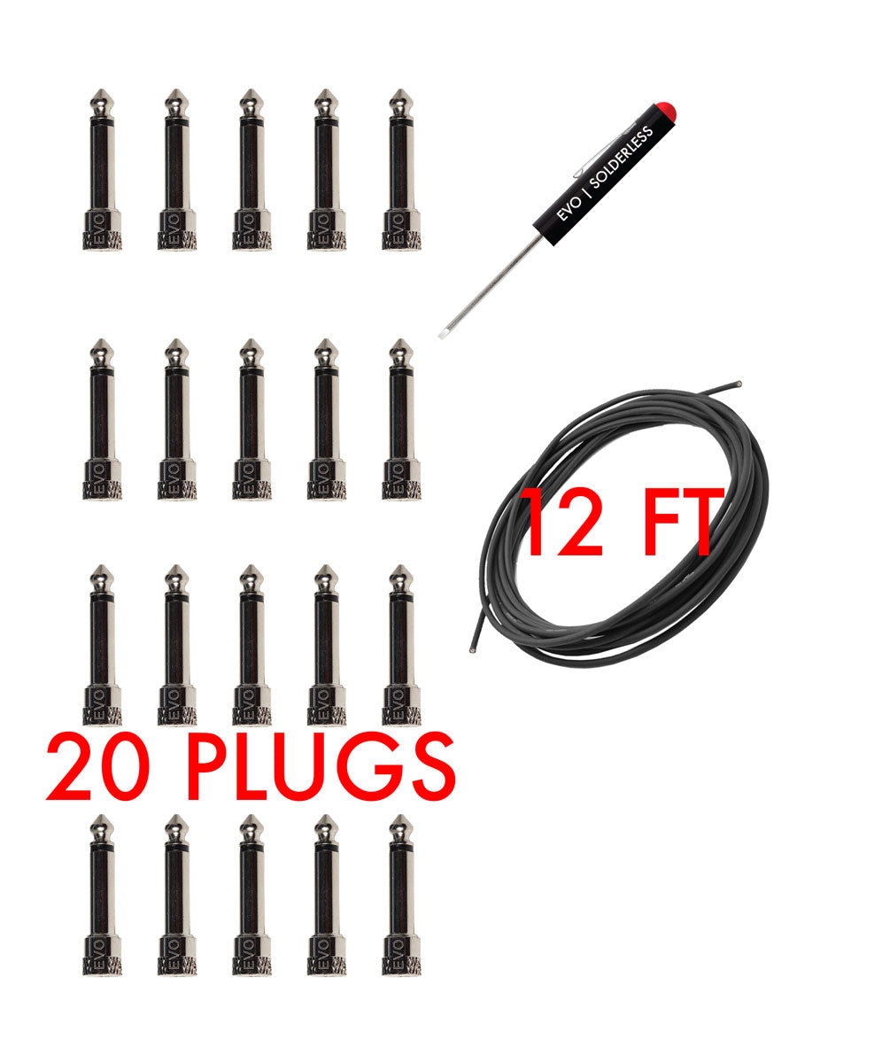 Disaster Area Designs Evo Solderless Kit (2012) 2019 Black Cable