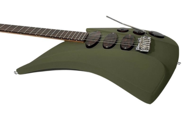 Teuffel Guitars Niwa Custom 2022 Olive / Ziricote (Excellent + Condition)