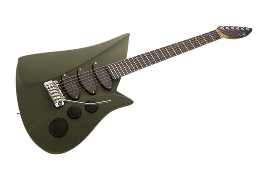 Teuffel Guitars Niwa Custom 2022 Olive / Ziricote (Excellent + Condition)