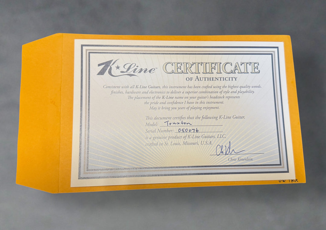 K-Line Truxton 2025 - Olympic White, NEW (Authorized Dealer)