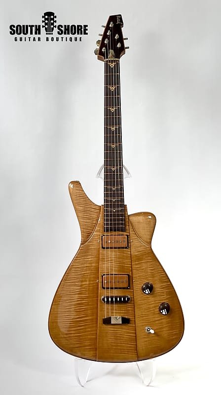 Jesselli Guitars “3-Piece Special” Flame Maple. Fully Hollow & Carved 2021 / NEW (Authorized Dealer)