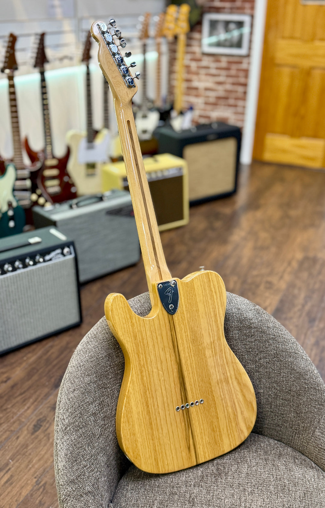 Fender Telecaster Thinline 1973 - Natural - Wide Range Humbuckers - OHSC included