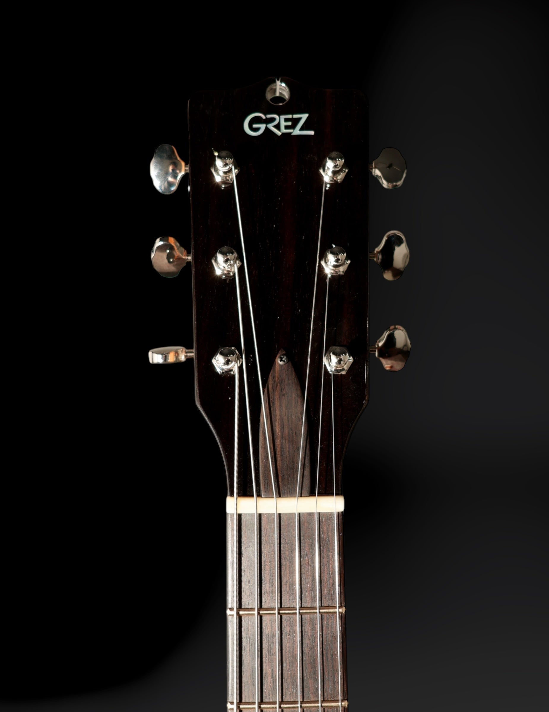 Grez Mendocino 2025 - Stained Red, Fralin Dog Ear P-90's. NEW