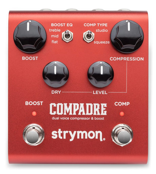 Strymon Compadre Dual Voice Compressor & Boost (Authorized Dealer)