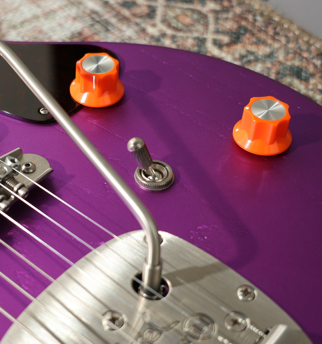 Deimel Guitar Works Doublestar RawTone Set-Neck - 2024 - Open Pore, Matt Purple Candy Metallic. NEW, (Authorized Dealer)