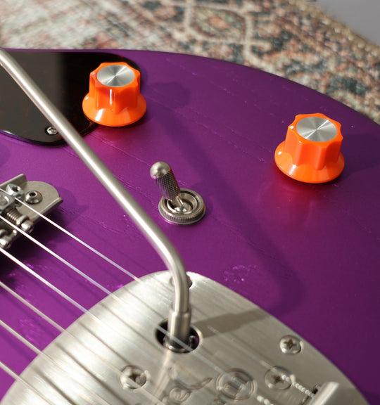 Deimel Guitar Works Doublestar RawTone Set-Neck - 2024 - Open Pore, Matt Purple Candy Metallic. NEW, (Authorized Dealer)