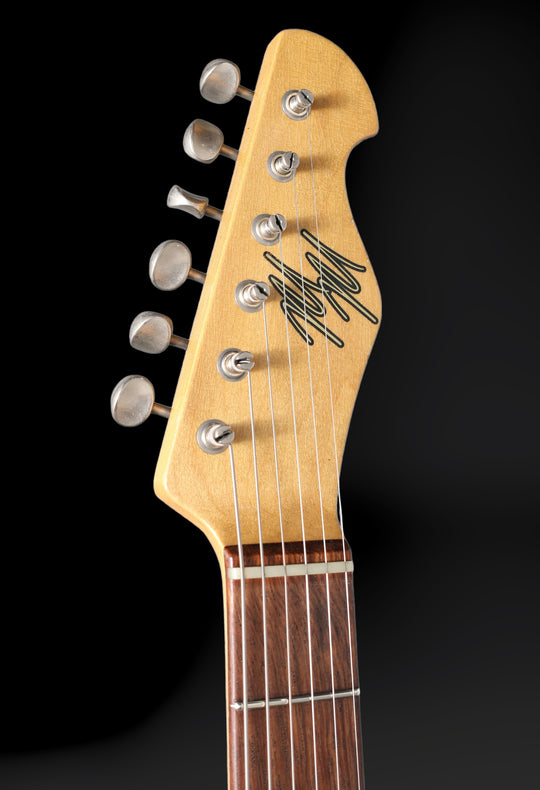 Mario T-Style - Deep Lake Placid Blue, Double Bound, Madagascar Rosewood board. NEW, Authorized Dealer)