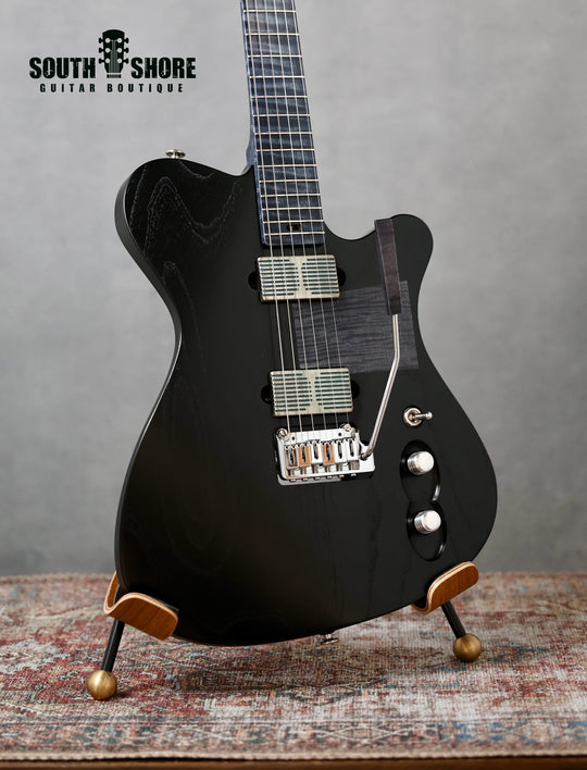 Tao Guitars T-Bucket "MANGETSU" - 2020 - Black / Kojima Grey w/ OHSC, COA & custom Truss-Rod tool