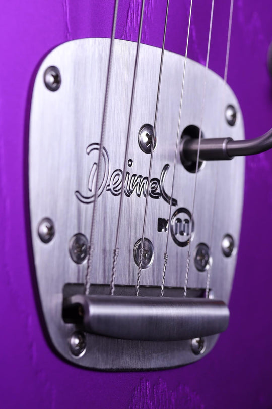 Deimel Guitar Works Doublestar RawTone Set-Neck - 2024 - Open Pore, Matt Purple Candy Metallic. NEW, (Authorized Dealer)