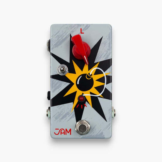 JAM Pedals Boomster MK2 - Graphics. Boost + Volume Control via Exp Pedal Input. NEW, (Authorized Dealer)