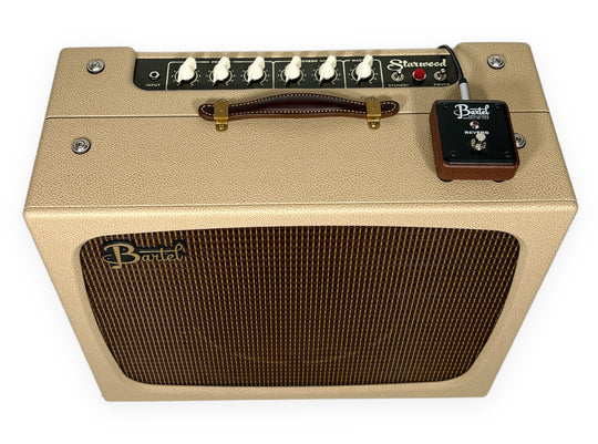 Bartel Amps Starwood (Store demo model / 2022) Cream / Oxblood Grill. New, re-tubed w/ same model TAD Tubes (Authorized Dealer)