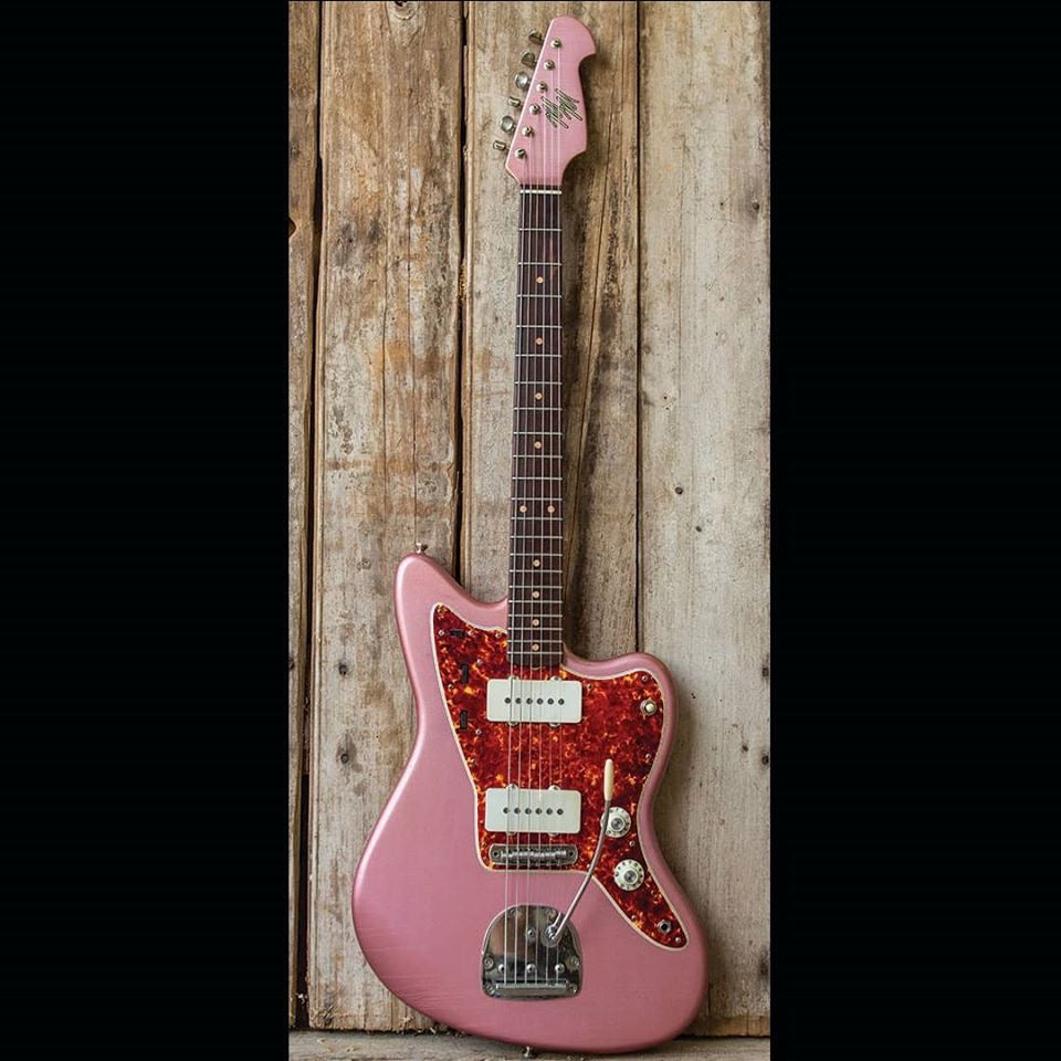 Mario Guitars Jazz-Style Offset 2019 Burgundy Mist Metallic.  "Authorized Mario Guitars Dealer"