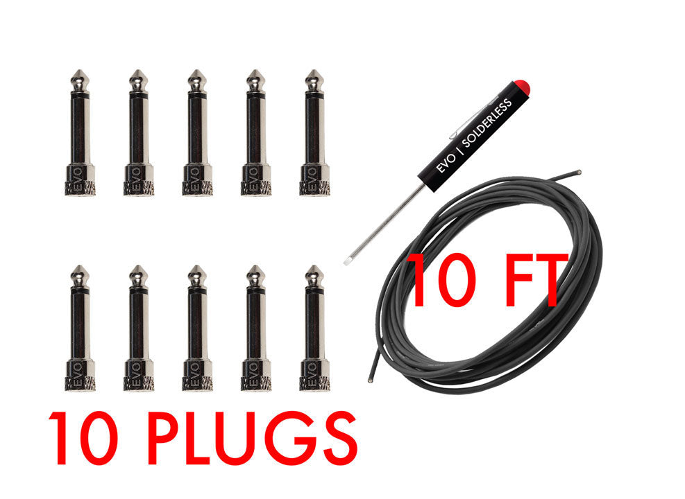 Disaster Area Designs Evo Solderless Kit (1010) 2019 Black Cable