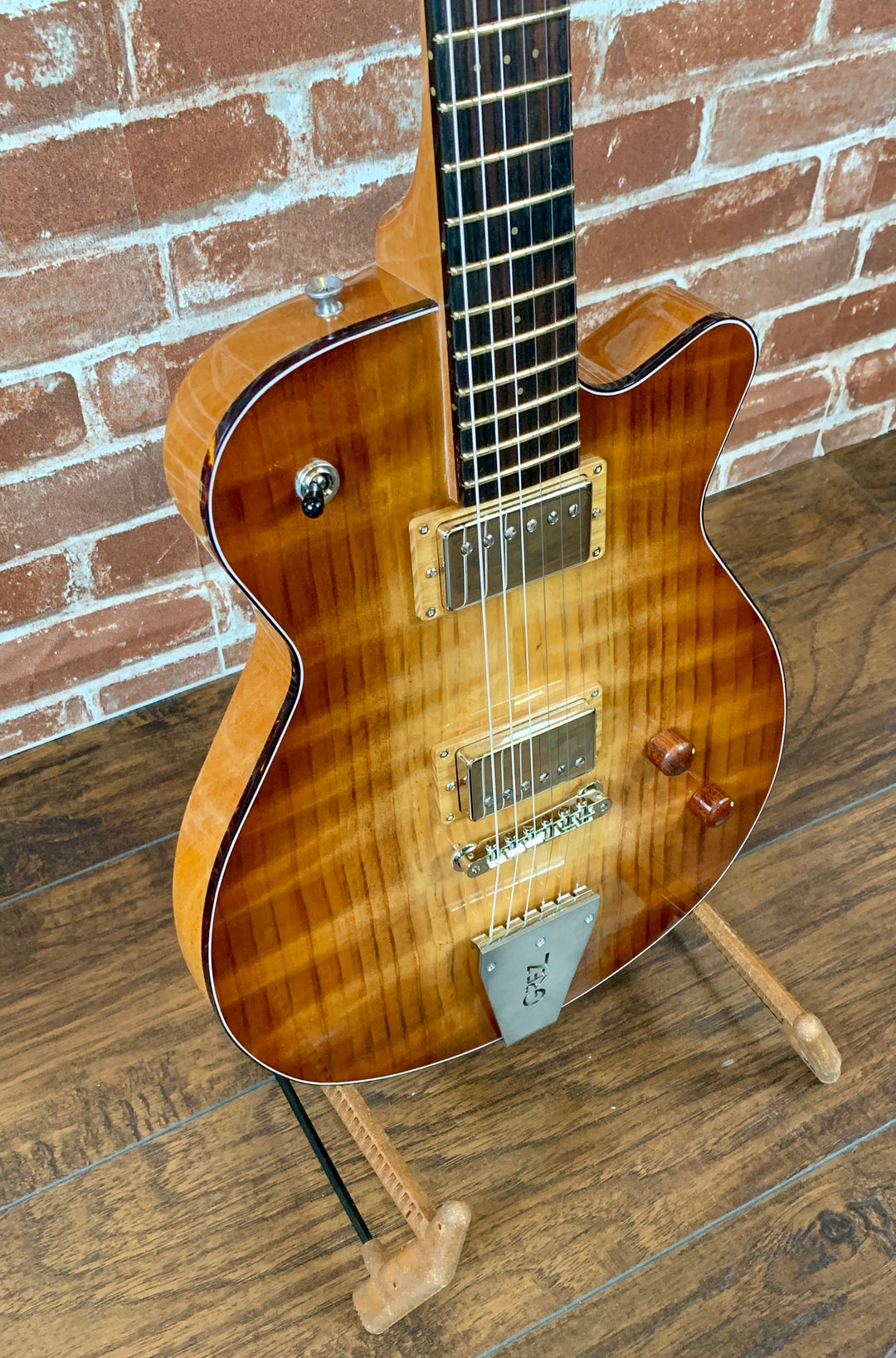 Grez Mendocino Custom, 2020 Tobacco Burst OG Redwood, Lollar Imperials 5lbs 3oz (Authorized Dealer)