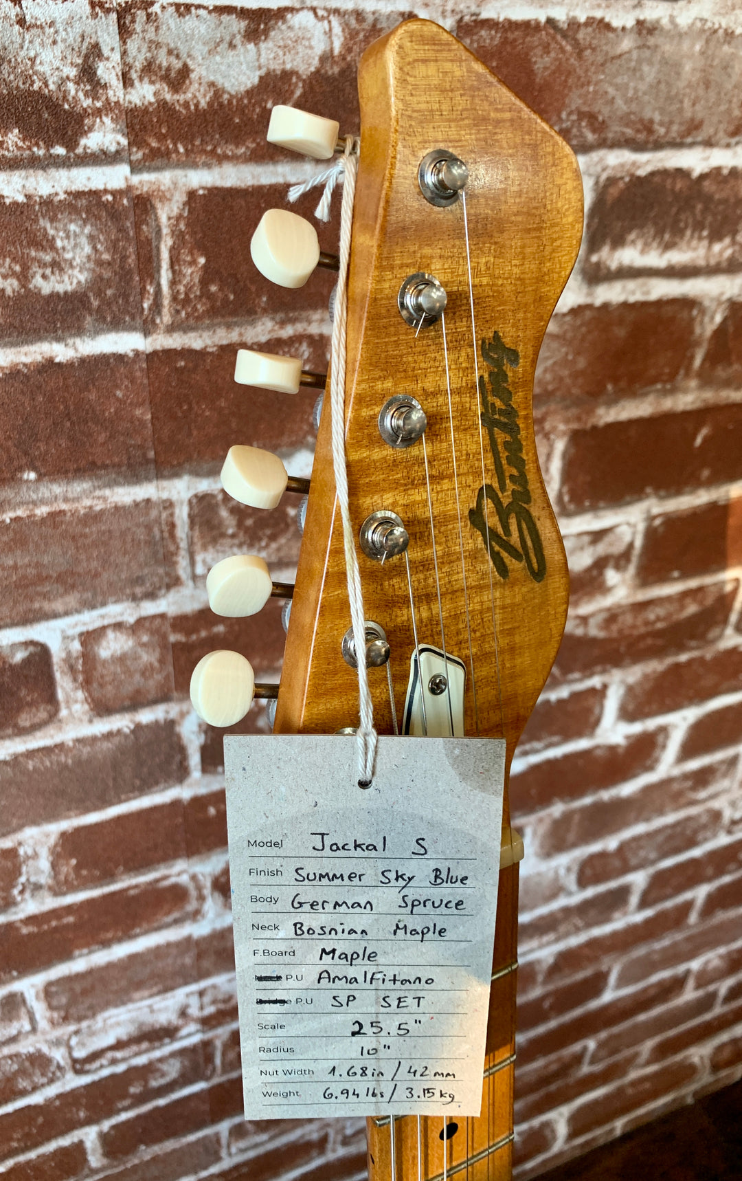 Bunting Jackal S Summer Sky Blue 2020/New Amalfitano Pickups 6lbs 9.4oz (Authorized Dealer)