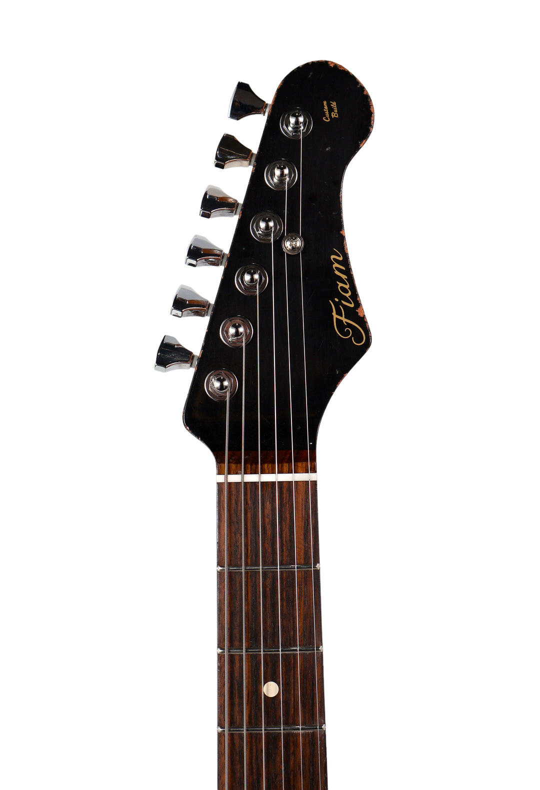 Fiam Guitars Mirari F5 2023 - Aztec Gold over Silver. By past Ronin Guitars luthier Izzy Lugo. NEW (Authorized Dealer)