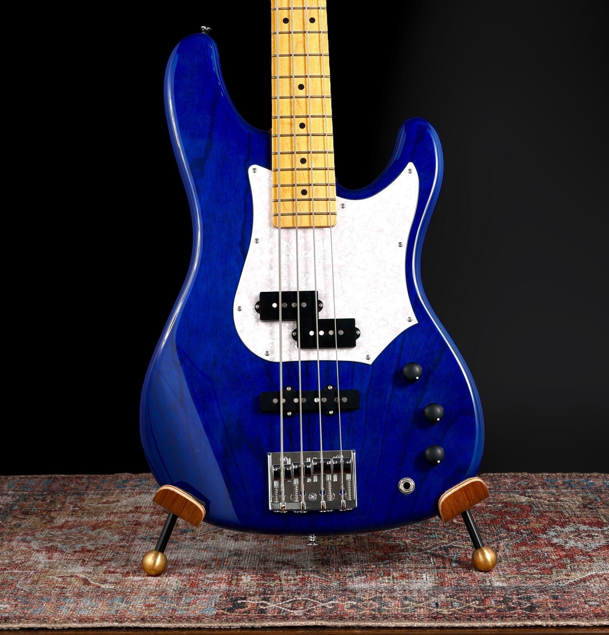 Sugi RMII Bass Transparent Blue Ash Fingerboard Maple – South