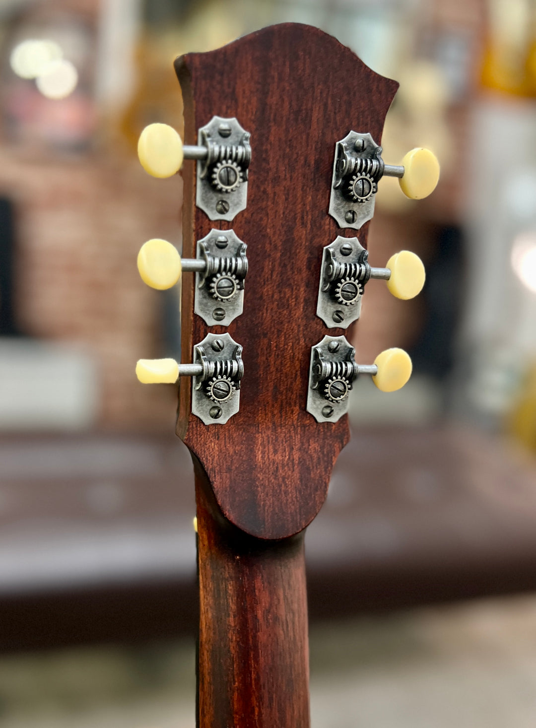 Wide Sky Guitars Junior 2021 - Mahogany / Natural w/ Curtis Novak P-90