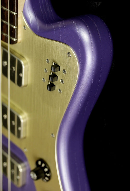 Deimel Firestar Bass 2019 Purple Matt Metallic Authorized Deimal Guitar Works Dealer in the USA