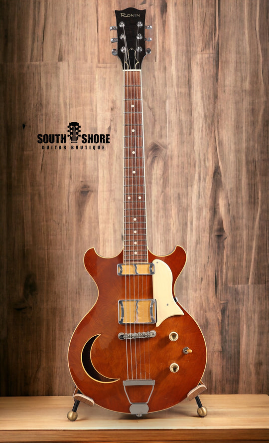 Ronin Badmoon 2015-2016 - Aged Honey Burst w/ Ancient Mammoth Ivory Guard