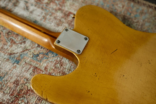 Nacho Banos 1949 Prototype, Chambered Hollow Body w/ “PAF” Style Pickups 2019 - Aged Gold. Collector Owned. 5lbs 15oz by Nacho Banos