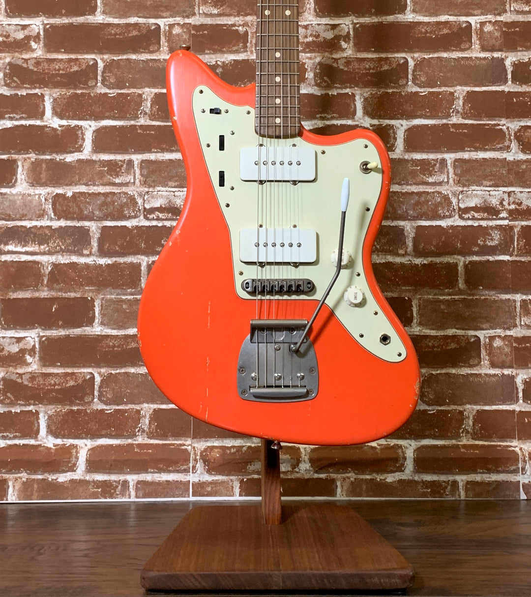 Nash JM-63 2019 Fiesta Red Lollar Pickups, Jazzmaster Style