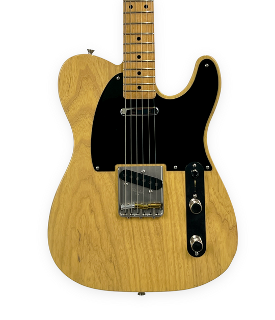 Saul Koll Blackguard Tele, Butterscotch Blonde, Circa 2001-2003. Lollar pickups / Glendale hardware.