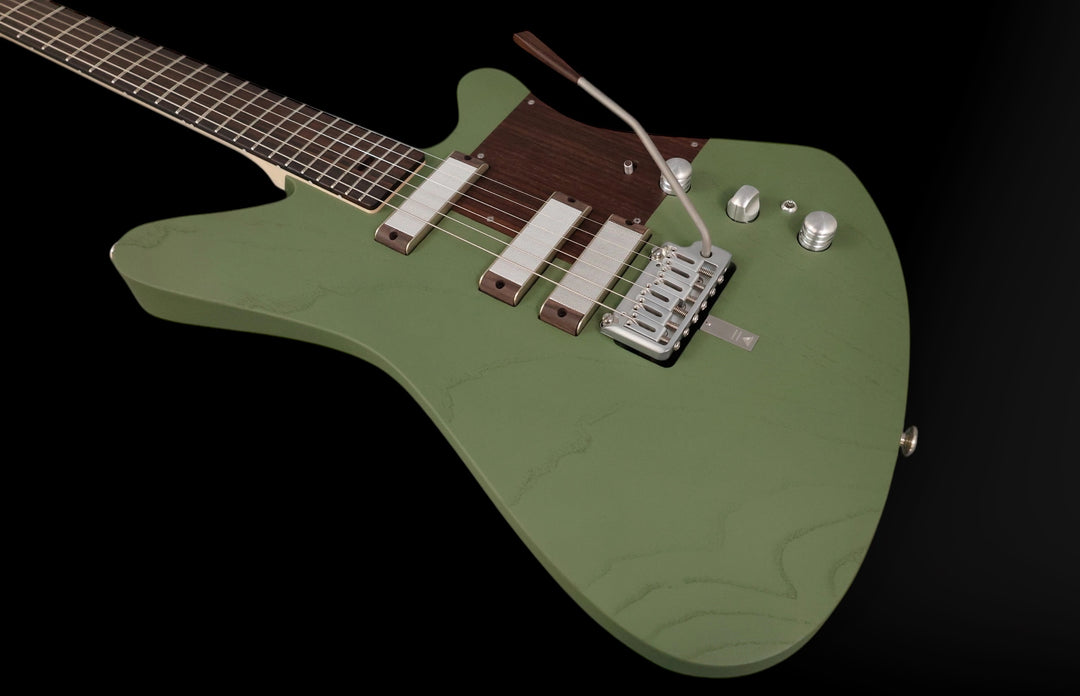 Tao Guitars Sutorato “U-A-M” - Lincoln Green (black filled pores) w/ ABM 2-Point Trem. NEW (Authorized Dealer) *VIDEO ADDED*