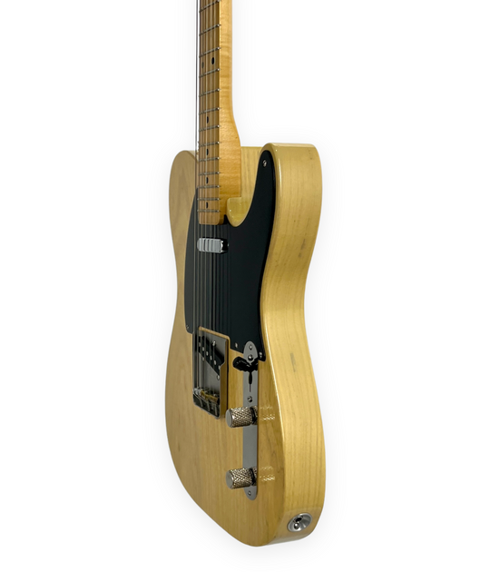 Saul Koll Blackguard Tele, Butterscotch Blonde, Circa 2001-2003. Lollar pickups / Glendale hardware.