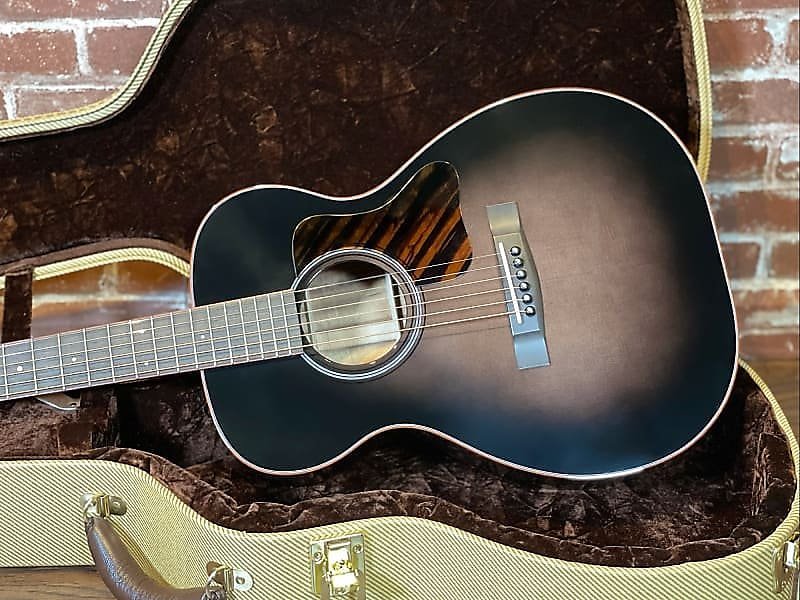 Huss and Dalton T00-14 Custom Barnwood Grey finish, Myrtle Wood & Sitka, NEW (Authorized Dealer) *Vi