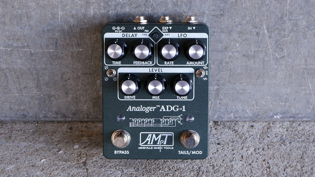 Asheville Music Tools ADG-1 Analog Delay, Dusk Emerald. NEW, (Authorized Dealer)
