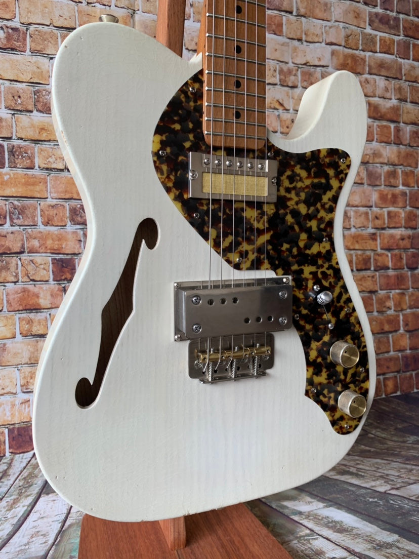 Waterslide Thinline Coodercaster 2019 White Blonde