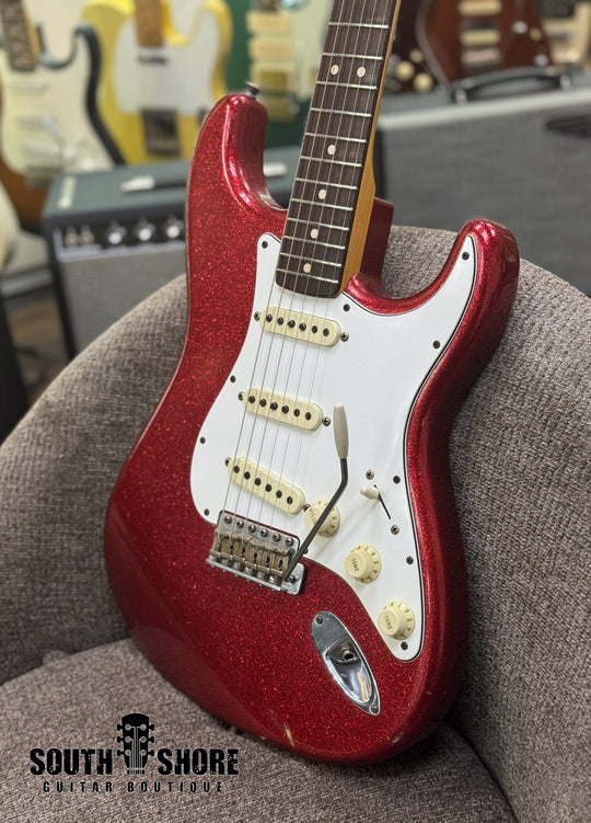 Fender Custom Shop “Not-Rod” ’60s Stratocaster - 2019 - Red Sparkle Relic. Master Built by Mark Kendrick