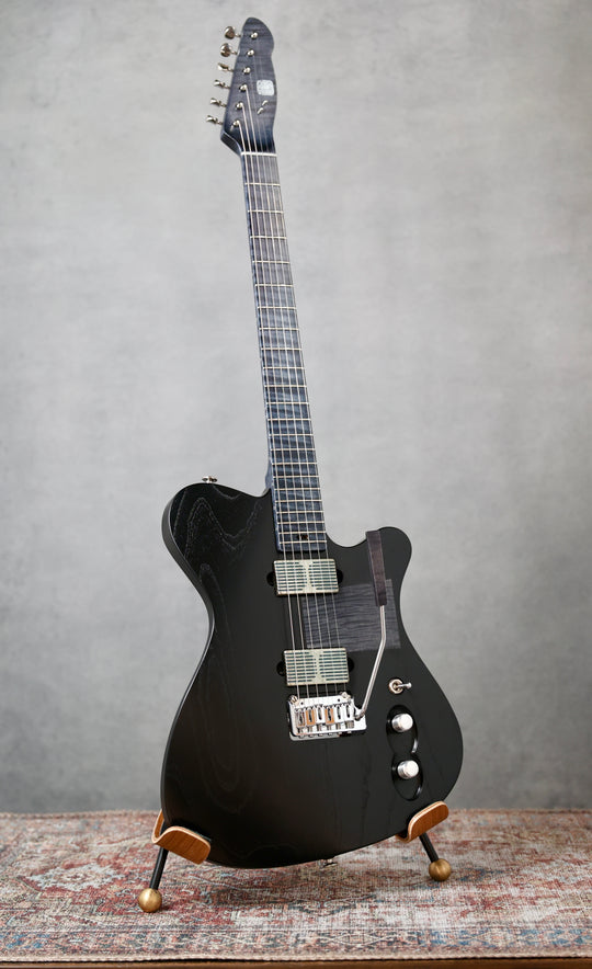 Tao Guitars T-Bucket "MANGETSU" - 2020 - Black / Kojima Grey w/ OHSC, COA & custom Truss-Rod tool