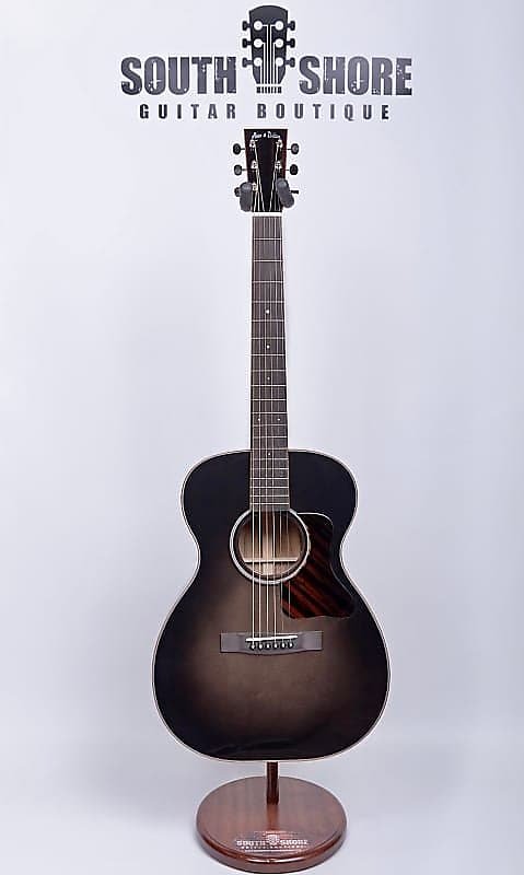 Huss and Dalton T00-14 Custom Barnwood Grey finish, Myrtle Wood & Sitka, NEW (Authorized Dealer) *Vi