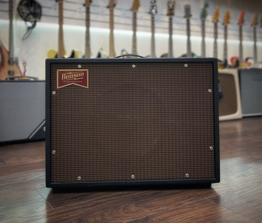 Benson Amps Monarch Reverb Plus - 2023 - Black / Oxblood. NEW (Authorized Dealer)