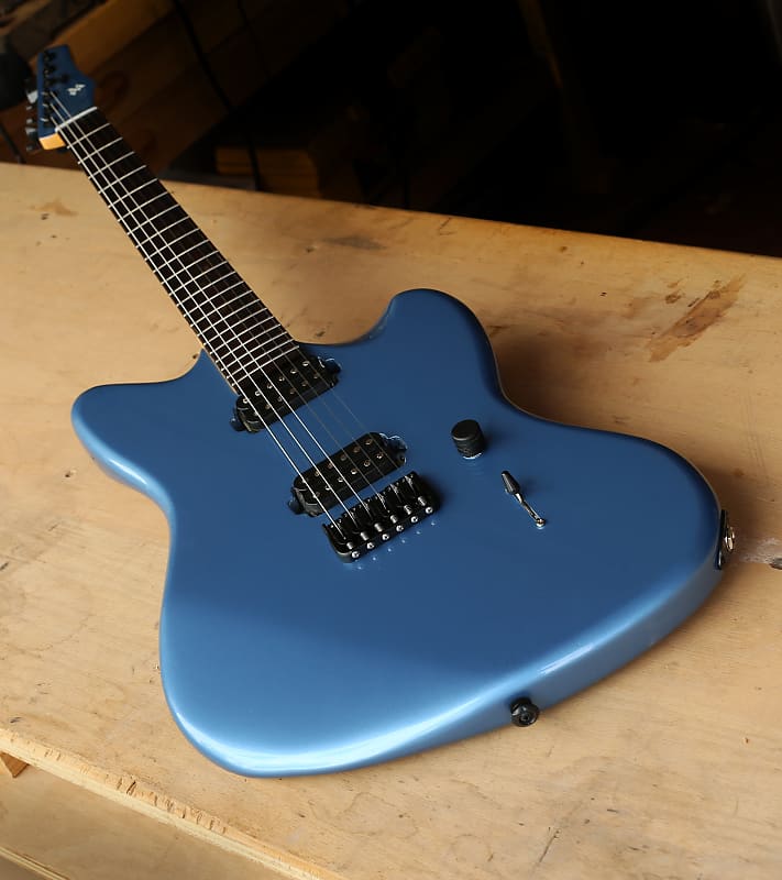 Dean Gordon Guitars Chelsea Hotel Pine JM 2020 Pelham Blue All Nitro Finish (Authorized DG Dealer)