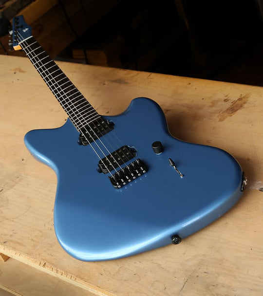 Dean Gordon Guitars Chelsea Hotel Pine JM 2020 Pelham Blue All Nitro Finish (Authorized DG Dealer)