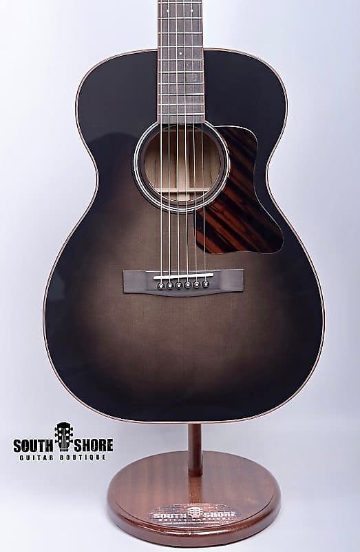 Huss and Dalton T00-14 Custom Barnwood Grey finish, Myrtle Wood & Sitka, NEW (Authorized Dealer) *Vi