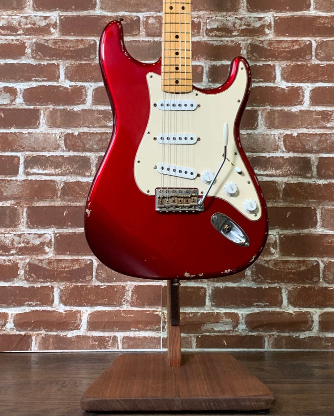 Fender Custom Shop 66 Stratocaster Relic 2007 Candy Apple Red / Aged Hardware